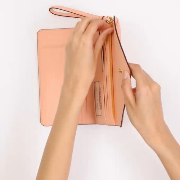 Coach mystic flower large travel wallet nwt - Picture 10 of 14